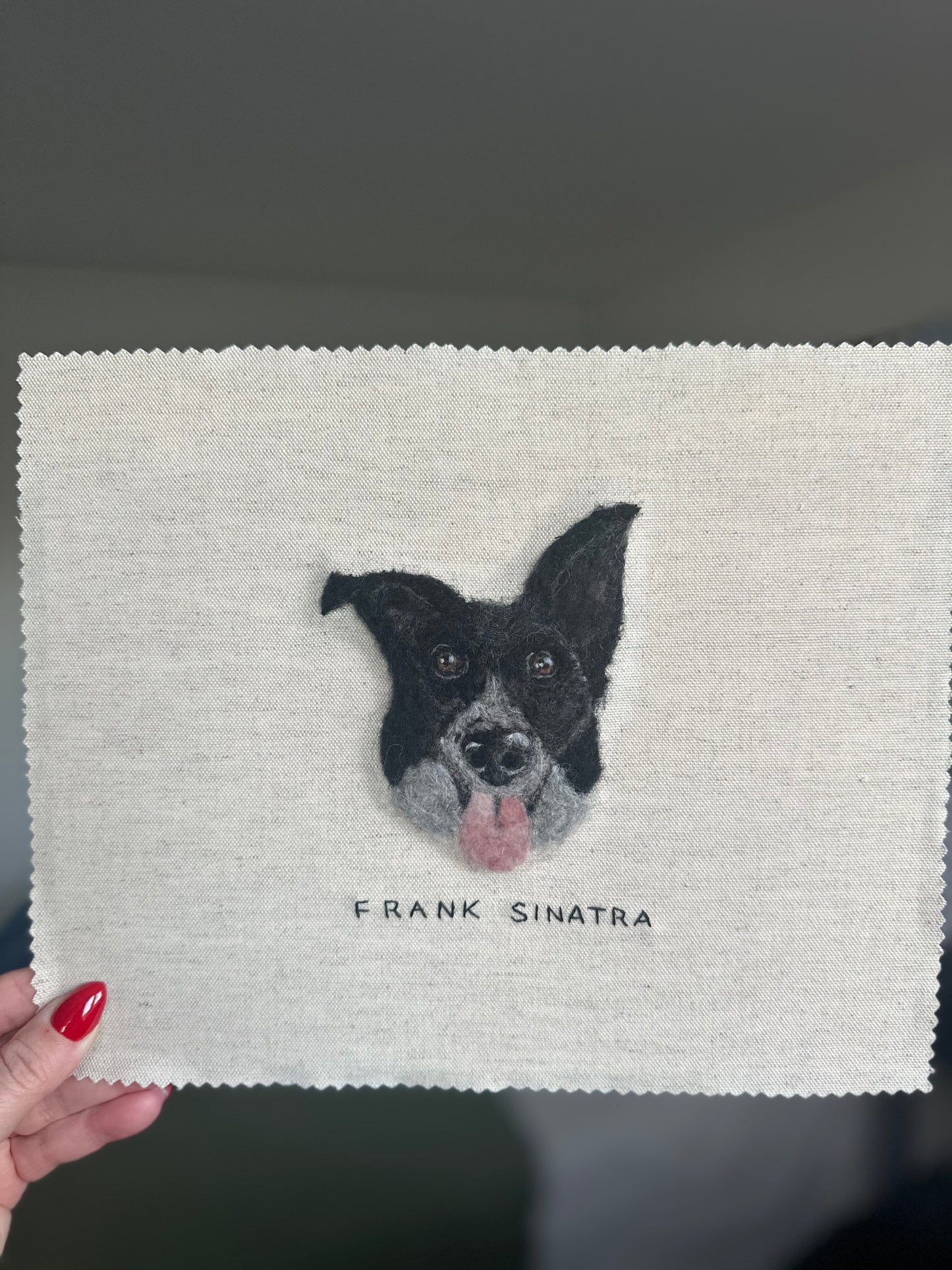 Felted Pet Portrait
